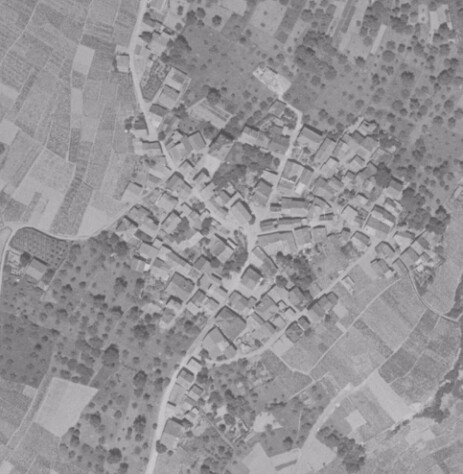 Le village en 1958